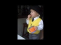 Halloween 2009-Elgin as Sir Topham Hatt