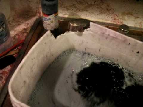 how to dye faux fur