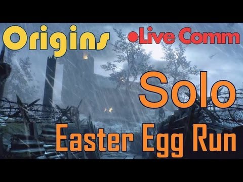 ORIGINS - This is an easter egg solo attempt for the new map Origins which is the last DLC map pack for Black Ops 2. I´ll try to do it fast so hopefully it won´t take forever. I will be live-commentating...