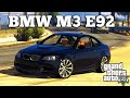 BMW M3 E92 + Performance Kit BETA 0.1 para GTA 5 vídeo 4
