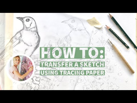 video-linktoworks-HOW TO: transfer a sketch using tracing paper - YouTube
