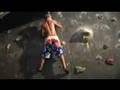 Rock climbing video