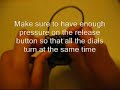 Open a Targus Defcon lock in 15 seconds