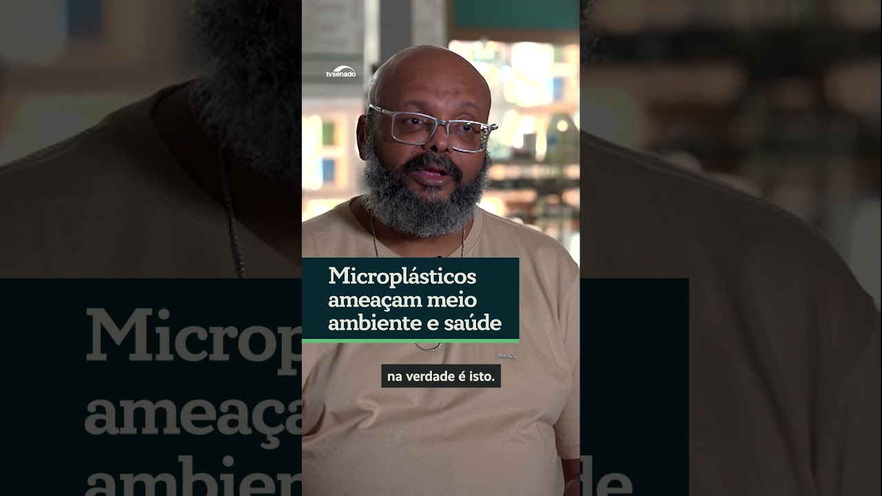 Microplásticos ameaçam meio ambiente e saúde | #Shorts