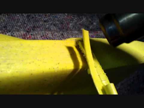 how to repair kayak crack