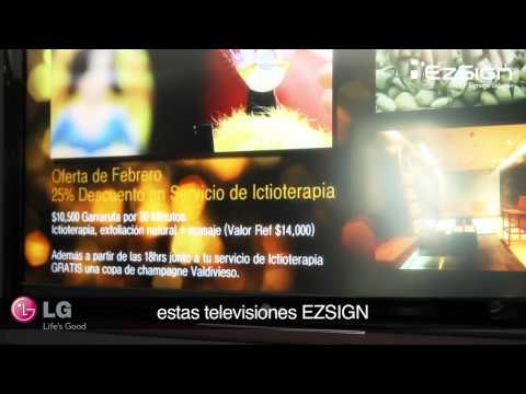 LG EzSing Tv Signage Solution_Information display system