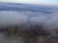 PARAMOTOR EN LA NIEBLA, EJEA DE LOS CABALLEROS