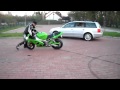 Kawasaki Ninja Burnout Accident / Motorrad Unfall / Fail - Zajebisty jesteś !!!