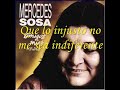 mercedes sosa    solo le pido a dios