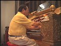 Bob Castle, who played for decades as organist at Denver's Paramount Theatre, plays the Wurlitzer Theatre Organ in the Denver home of Dr Bruce Belshaw. As the console rises on the hydraulic lift from the pit, he plays strains from Puccini's Madame Butterfly. This is followed by his version of a popular tune dating from 1916, Poor Butterfly. Dr Belshaw constructed his Denver home expressly to accommodate a large theatre organ. His son, Don, who works with the Denver organ-building firm Morel & Associates, spent years doing a thorough restoration and installation of this instrument. After the passing of Dr Belshaw, the residence was sold and the organ was sold and removed to a new location in the midwest. This video shows extensive application of the theatre organ playing technique known as the 