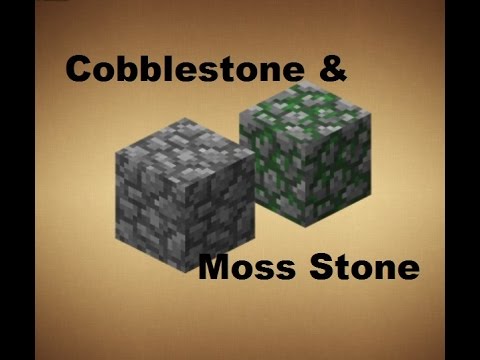 how to get mossy cobblestone in minecraft p