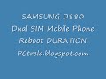  samsung d880 dual sim time boot duration pctrela
