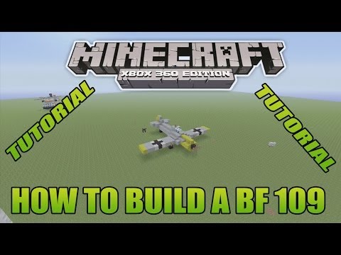 how to make a messerschmitt bf 109 in minecraft