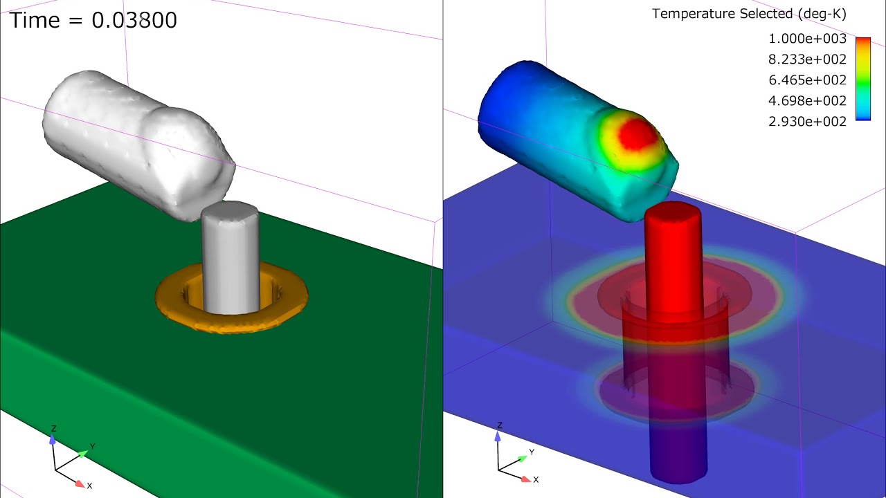 Laser Soldering Simulation | FLOW-3D WELD