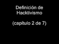 Definicion Hacktivismo 2 de 7