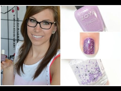 how to make purple nail polish