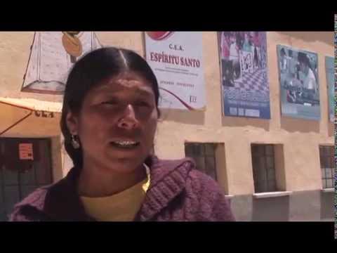 Gimena Germio, emprededora y docente en Batllas (La Paz)