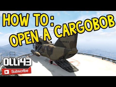 how to open ac130 door gta v