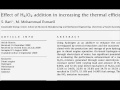 Idiot 'HHOTruth;' Liar 'BlackDogSociety;' and the 2008 Bari-Esmaeil H2O2 study