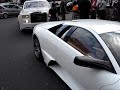 White SLR, Lamborghini Murcielago, Rolls Royce Phantom
