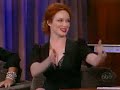 Christina Hendricks \"Mad Men\" on Jimmy Kimmel Live 9-3-08
