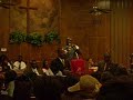 Pastor Nard before offering Pastor Nard before offering