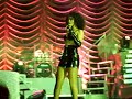 rihanna singing umbrella live on concert tour in glasgow