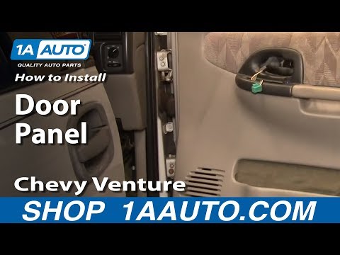 How To Install Remove Door Panel Chevy Venture Pontiac Montana 97-05 1AAuto.com