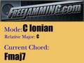 C Ionian Backing Track for any instrument