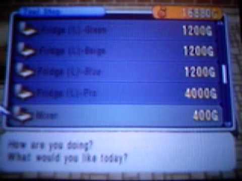 how to buy utensils in harvest moon