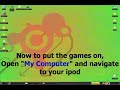 how to: put games and a background on your ipod 