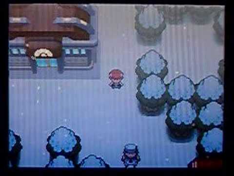 ポケットモンスターダイヤモンドパール-キッサキシティ(ダイヤモンドダスト)　Pokemon diamond&pearl Snowpoint(diamonddust)