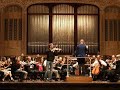 eric thomas gratz rehearsing barber violin concerto with the cleveland orchestra 2008.