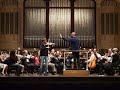 eric thomas gratz rehearsing barber violin concerto with the cleveland orchestra 2008.