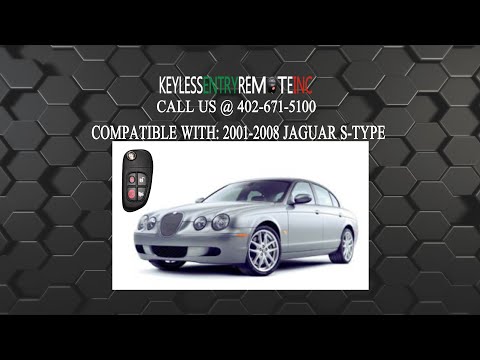 How To Replace Jaguar S Type Key Fob Battery 2001 2002 2003 2004 2005 2006 2007 2008