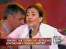 Ingrid Betancourt en Trocadero Paris