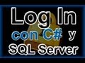 Creando un Login en Visual C SQL Server