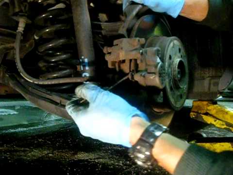How to change brakes on Mercedes
