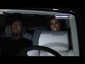 simon cowell leaves ago restaurant in west hollywood, california. usa