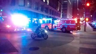 Police Ambush in Down Town Dallas, Texas