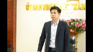Thành phố làm việc với các cơ sở tiểu thủ công nghiệp thuộc đối tượng di dời theo Nghị quyết của HĐND tỉnh