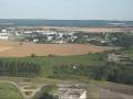 attérissage à roissy charles de gaulles vue sur claye