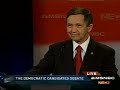 Best Democrats' Debate Yet -Clearest, Quickest Answers-Pt K