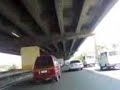 Strawb onboard his CB400 SuperFour in South Luzon Expressway
