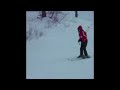 Patchy learning to ski at Bogus Basin