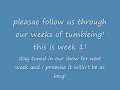 tumble- week 1