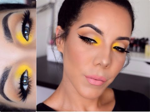 ♡♥ Maquillaje Amarillo Atrevido Para El Verano ♥♡