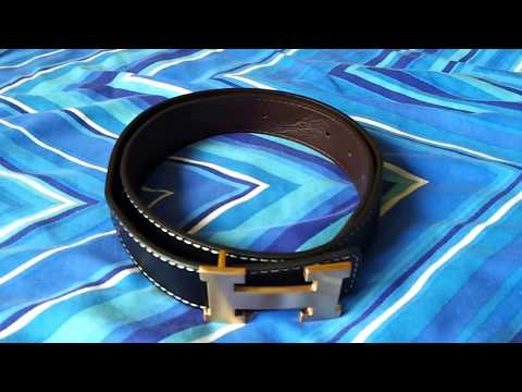 how to tell a fake hermes h belt