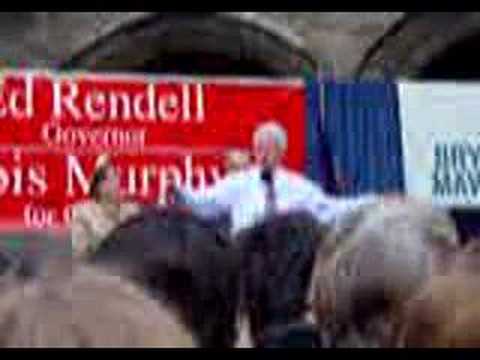 Bill Clinton at Bryn Mawr College, ...