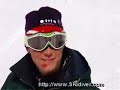 SKIER JUMPING UPHILL OVER CORNICE PART 2 SKIER JUMPING UPHILL OVER CORNICE PART 2